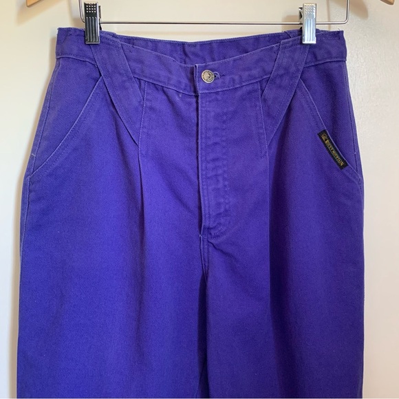 Vintage Rocky Mountain Jeans NWT Purple 29x31 Medium Western Deadstock - Picture 11 of 11